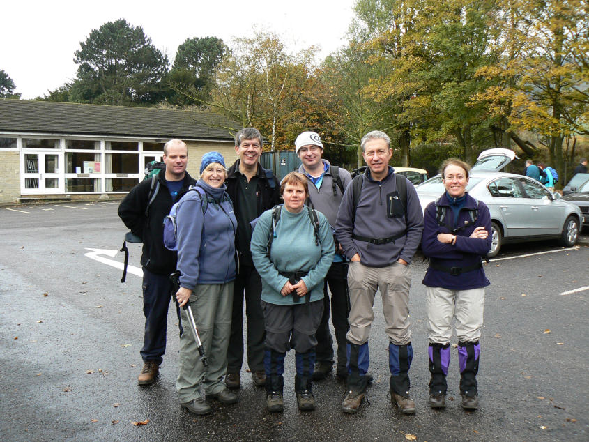 OFC members in Edale OFC members in Edale